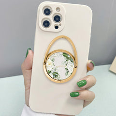 White Roses Hoop Ring Holder by etchd, view 3