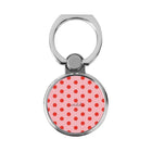 Poppy & Blush Polka Dot Anillo soporte clásico para móvil