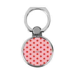 Poppy & Blush Polka Dot Classic Ring Holder by etchd
