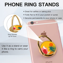 Tropical Sunset Hoop Ring Holder by etchd, view 4