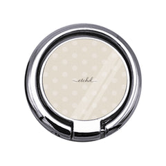Neutral Polka Dot Slim Ring Holder by etchd
