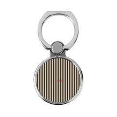 Cream & Brown Striped Classic Ring Holder by etchd