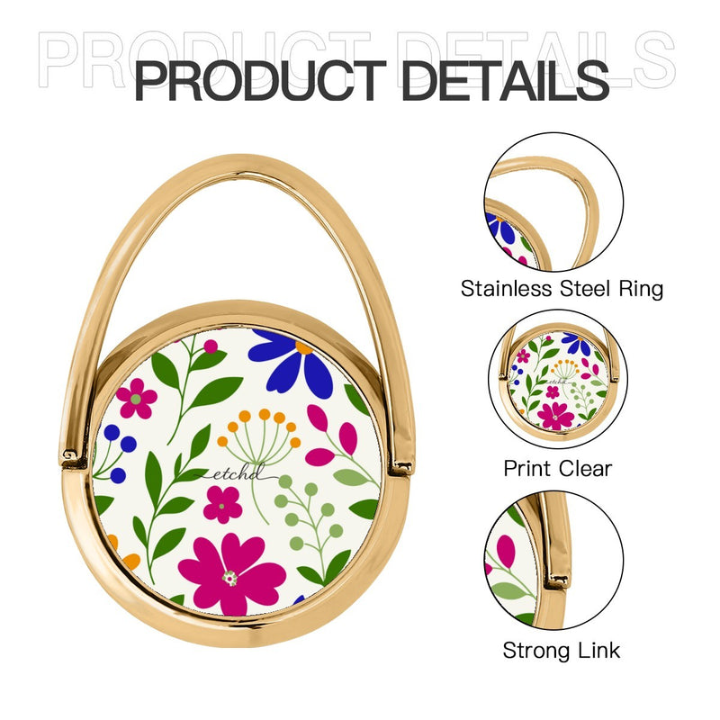 Funky Floral Hoop Ring Holder-zoom-