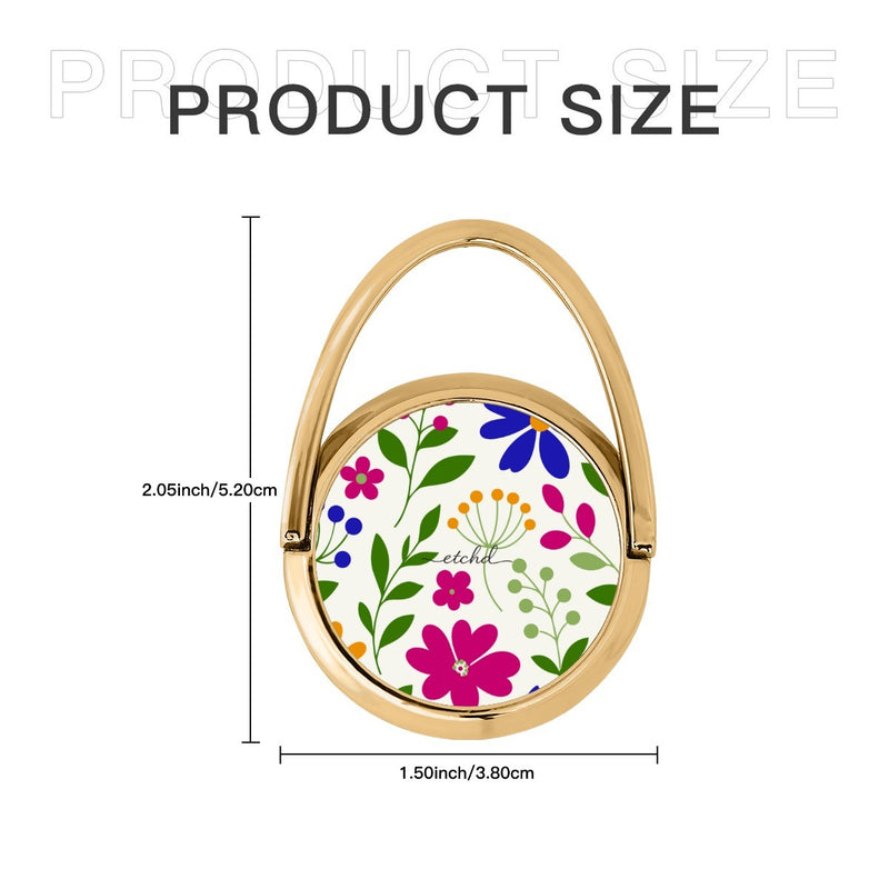 Funky Floral Hoop Ring Holder-zoom-