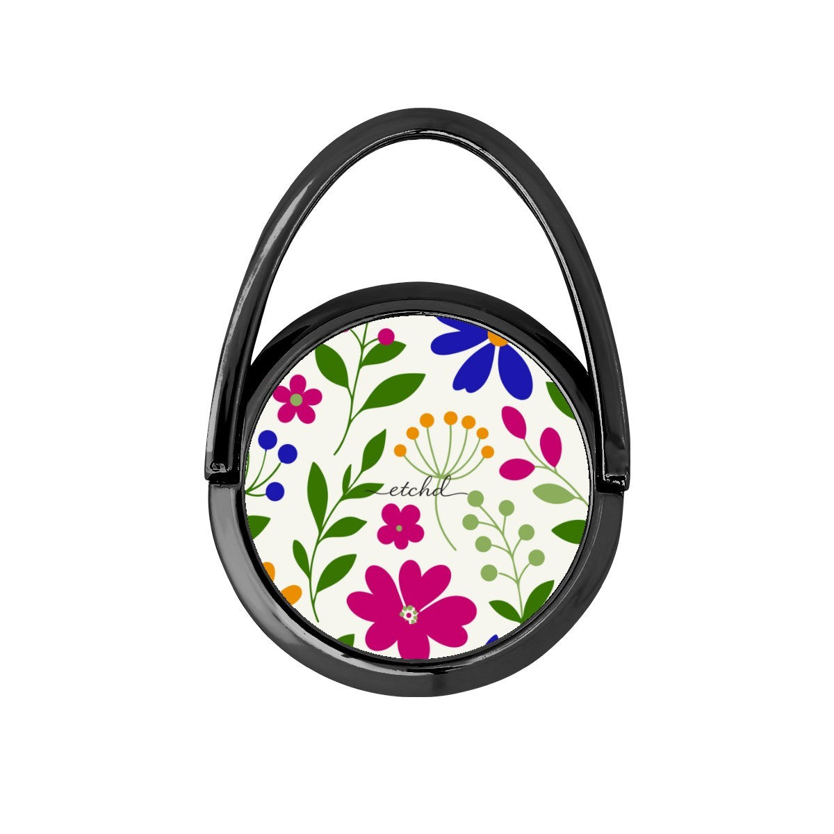 Funky Floral Hoop Ring Holder by etchd, view 8