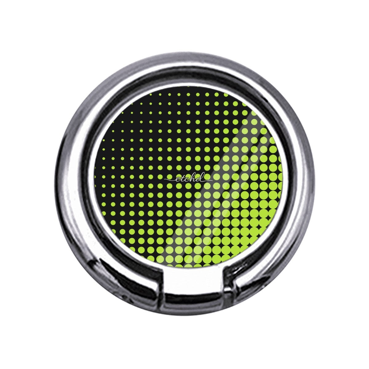 Acid Halftone Slim Ring Holder by etchd