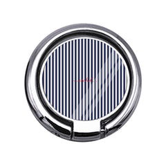 Navy & Cream Striped Slim Ring Holder by etchd