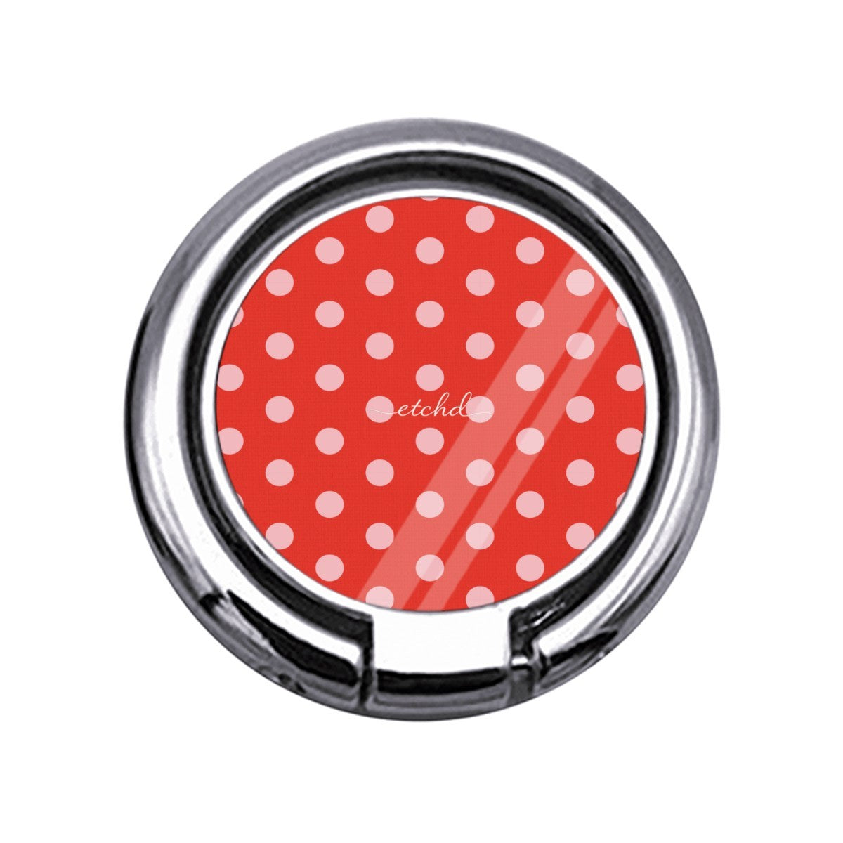 Blush & Poppy Polka Dot Slim Ring Holder by etchd