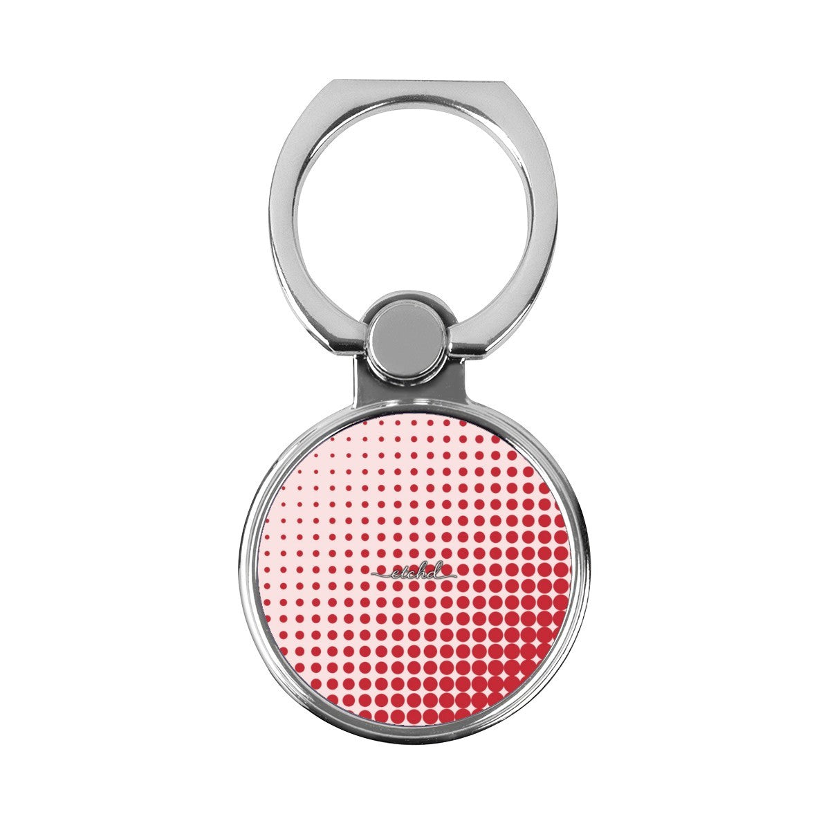 Cherry Halftone Classic Ring Holder by etchd