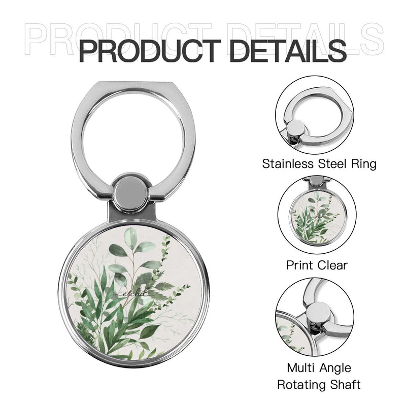 Botanical Leaf Anneau de maintien classique-zoom-