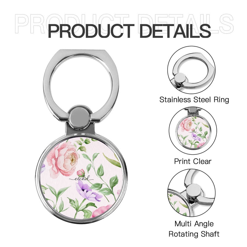 Peony Bloom Anello supporto classico per telefono-zoom-