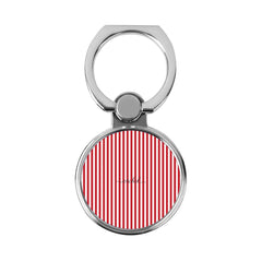 Classic Red & White Striped Classic Ring Holder by etchd