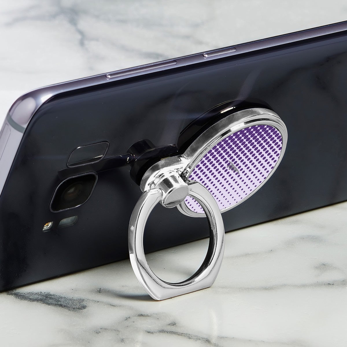 Grape Halftone Classic Ring Holder by etchd, view 2