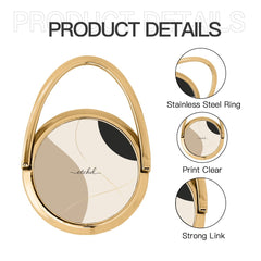 Neutral Curves Hoop Ring Holder by etchd, view 5