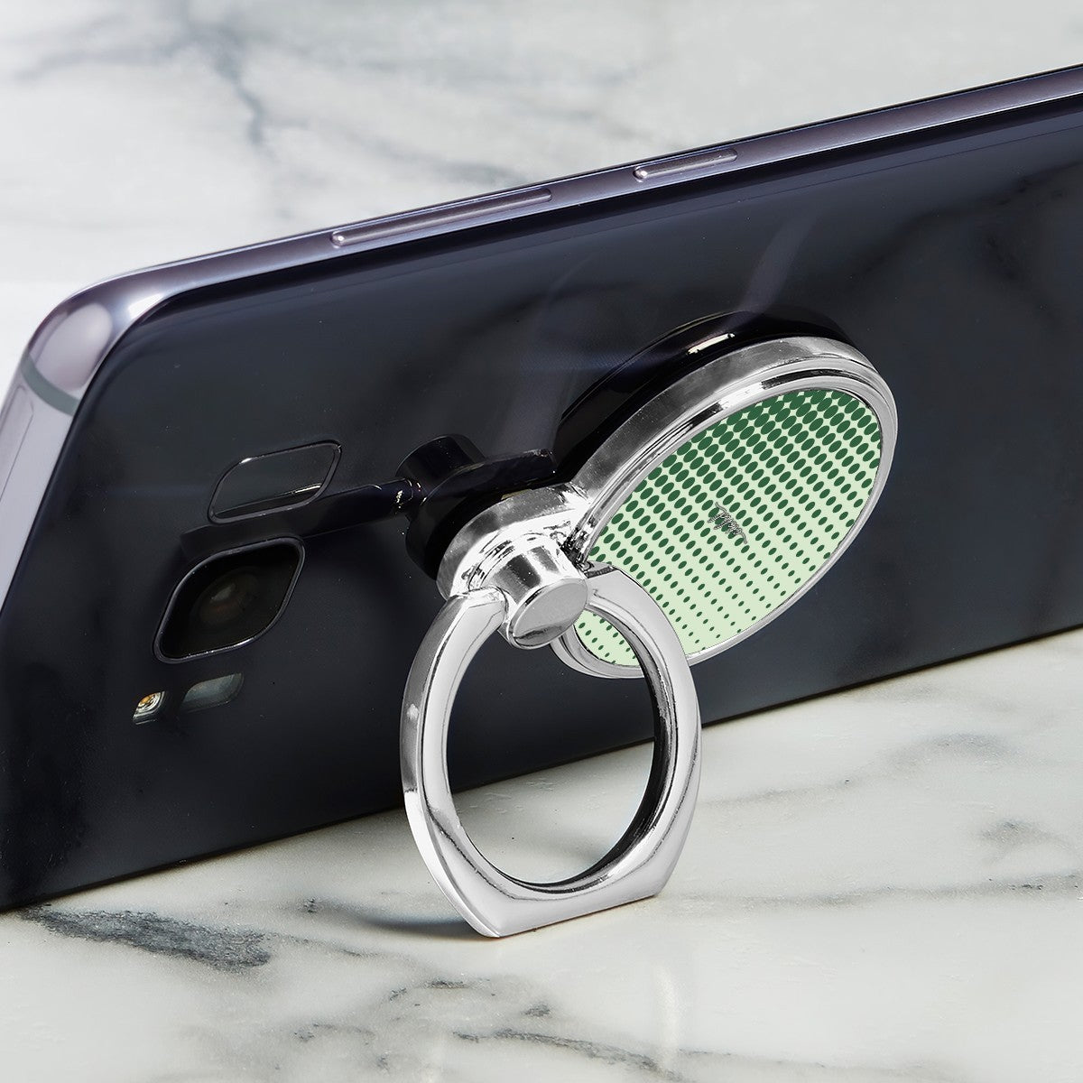 Matcha Halftone Classic Ring Holder by etchd, view 2