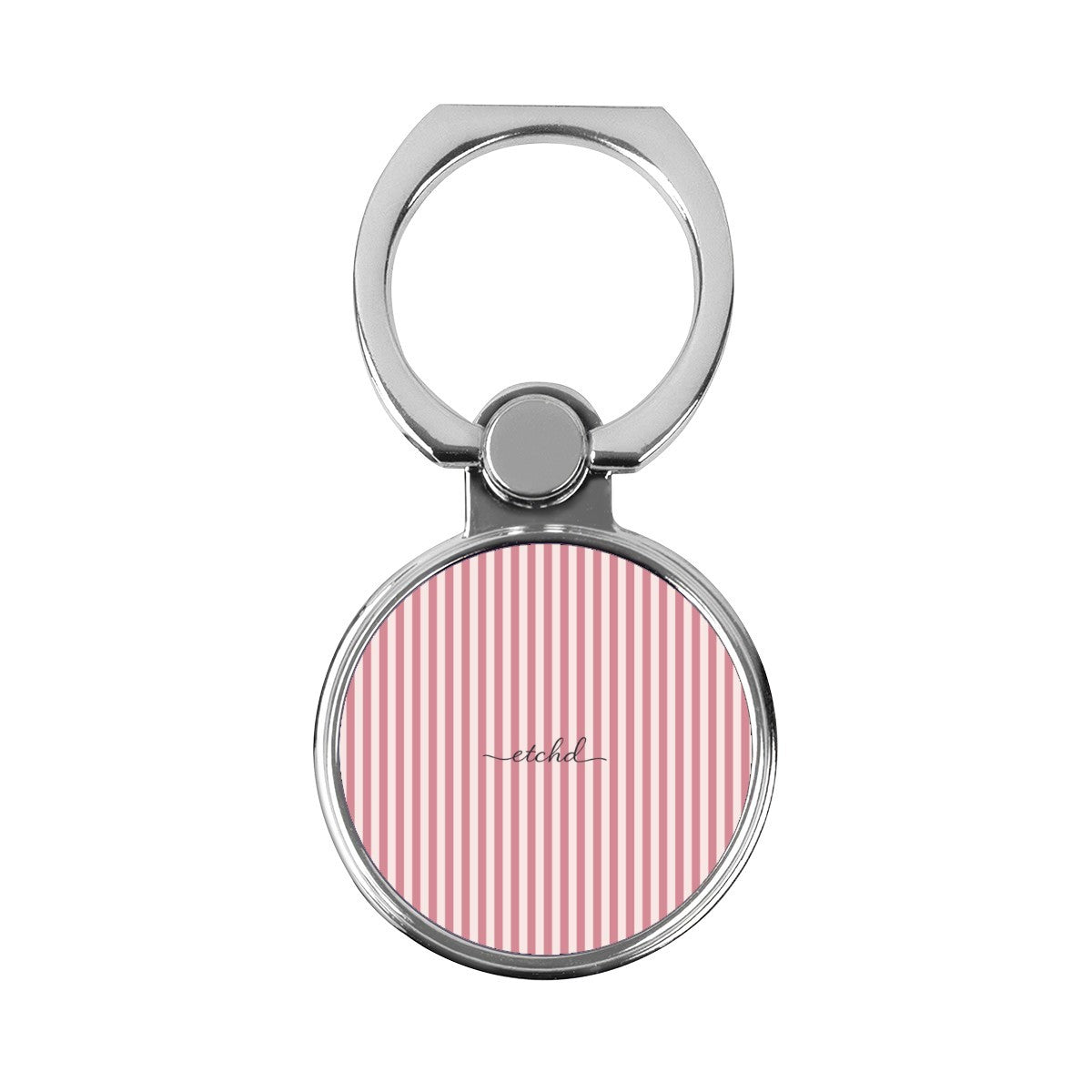 Blush & Cream Striped Classic Ring Holder by etchd