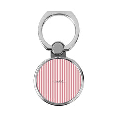 Blush & Cream Striped Classic Ring Holder by etchd