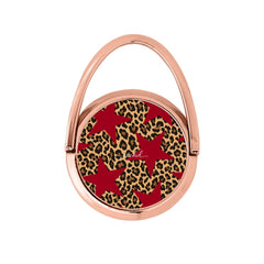 Leopard & Red Stars Hoop Ring Holder by etchd, view 7