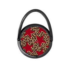 Leopard & Red Stars Hoop Ring Holder by etchd, view 8