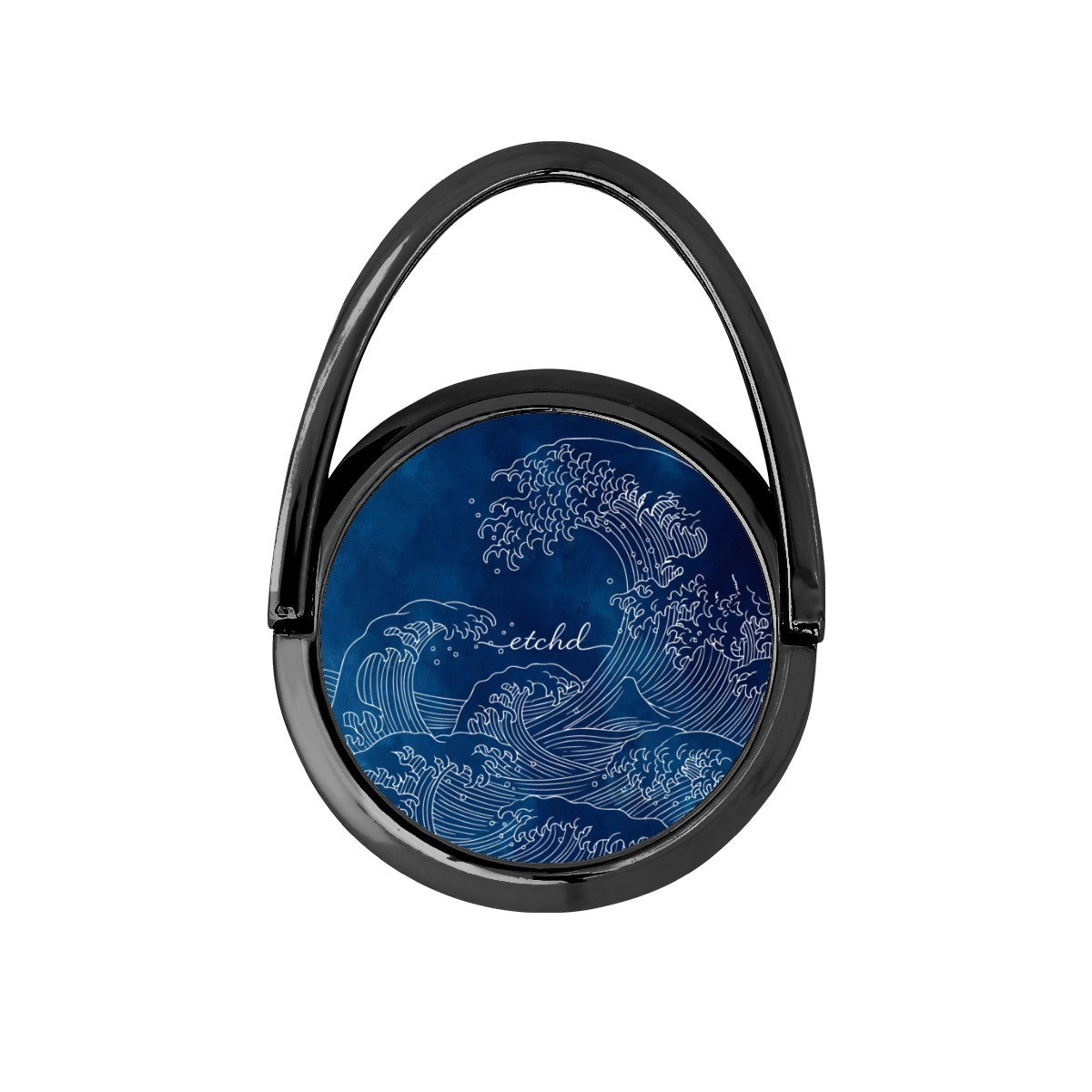 Ocean Wave Hoop Ring Holder by etchd, view 8