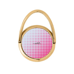 Bubblegum Halftone Hoop Ring Holder by etchd
