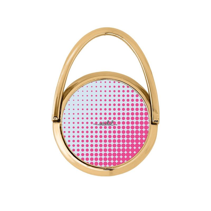 Bubblegum Halftone Hoop Ring Holder-zoom-