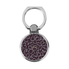 Plum & Blue Floral Classic Ring Holder by etchd