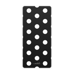 White & Black Polka Dot Phone Stand by etchd, view 5