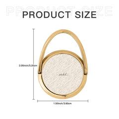 Beige Zebra Hoop Ring Holder by etchd, view 6