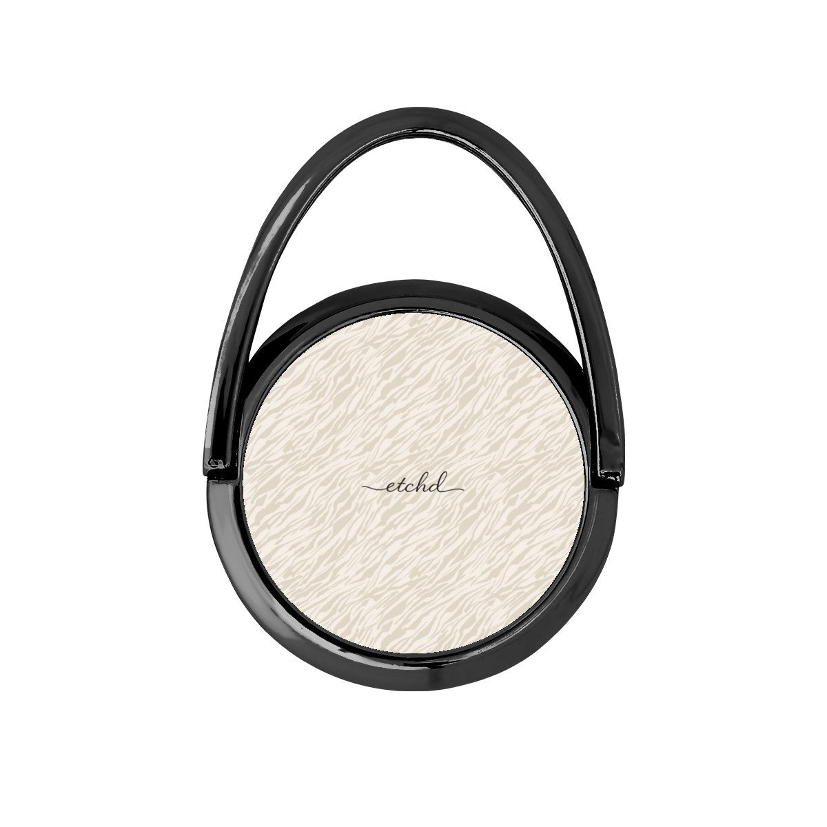 Beige Zebra Hoop Ring Holder by etchd, view 8