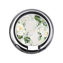 White Roses Slim Ring Holder by etchd