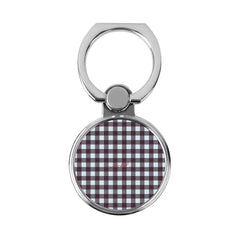 Blue & Plum Gingham Classic Ring Holder by etchd
