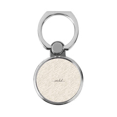 Beige Zebra Classic Ring Holder by etchd