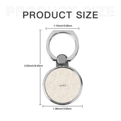 Beige Zebra Classic Ring Holder by etchd, view 6