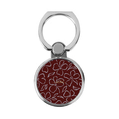 Blue & Cherry Floral Classic Ring Holder by etchd