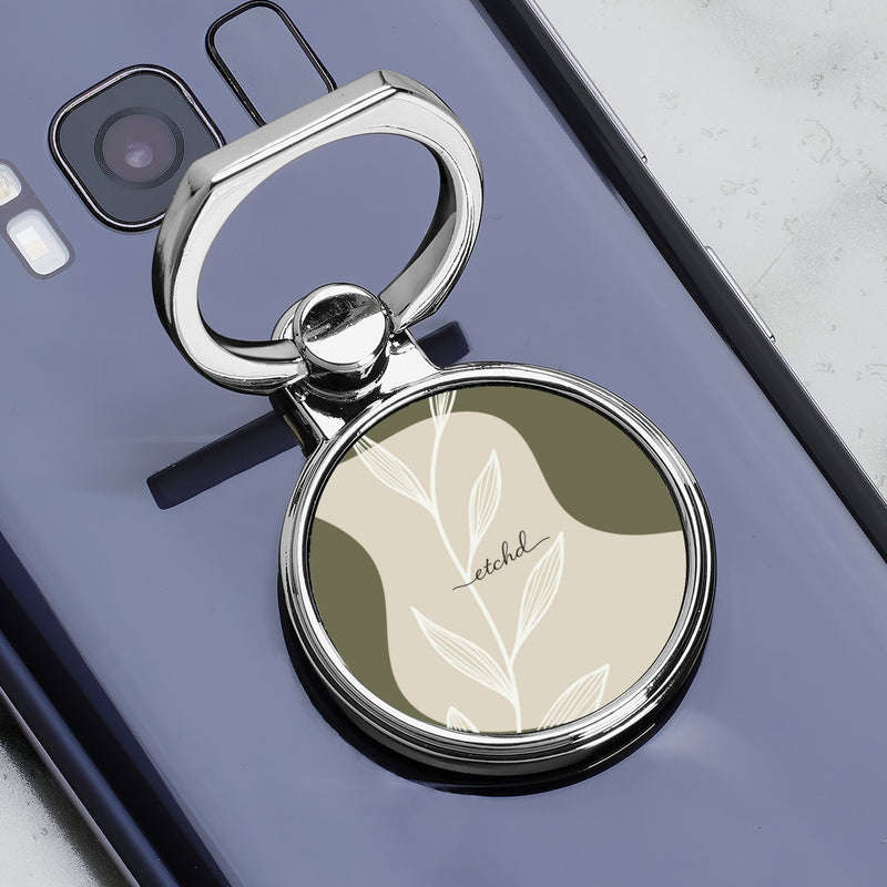 Olive Leaf Anello supporto classico per telefono-zoom-