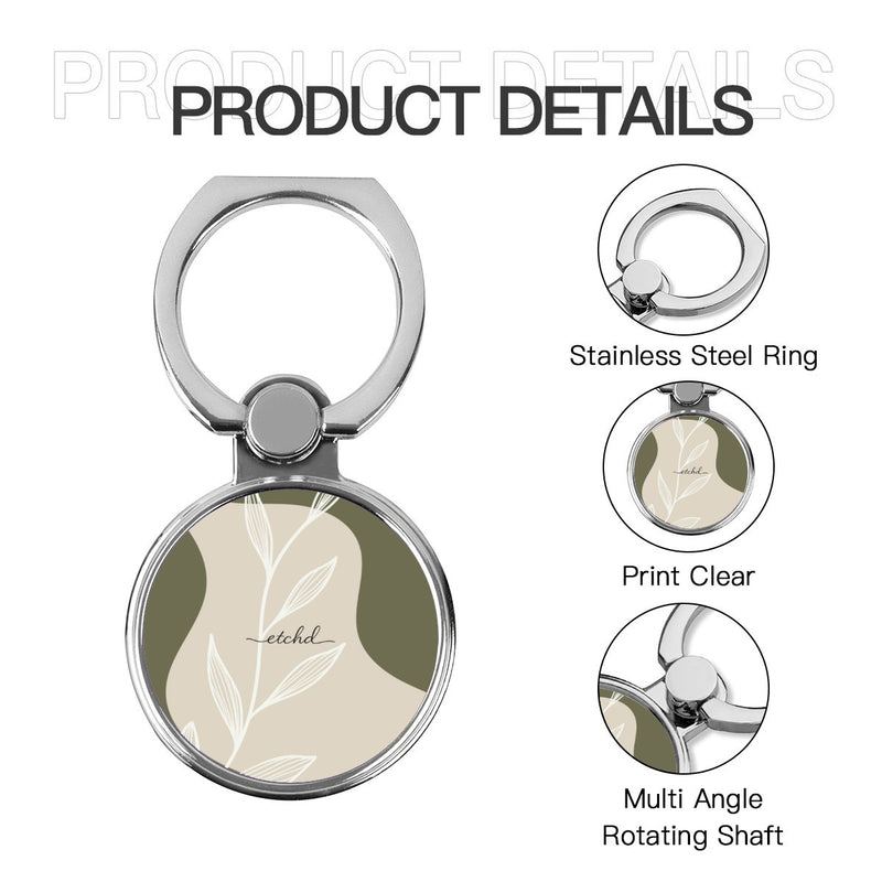 Olive Leaf Anello supporto classico per telefono-zoom-