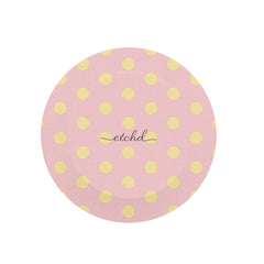 Butter And Pink Polka Dot Phone Grip And Stand by etchd, view 3