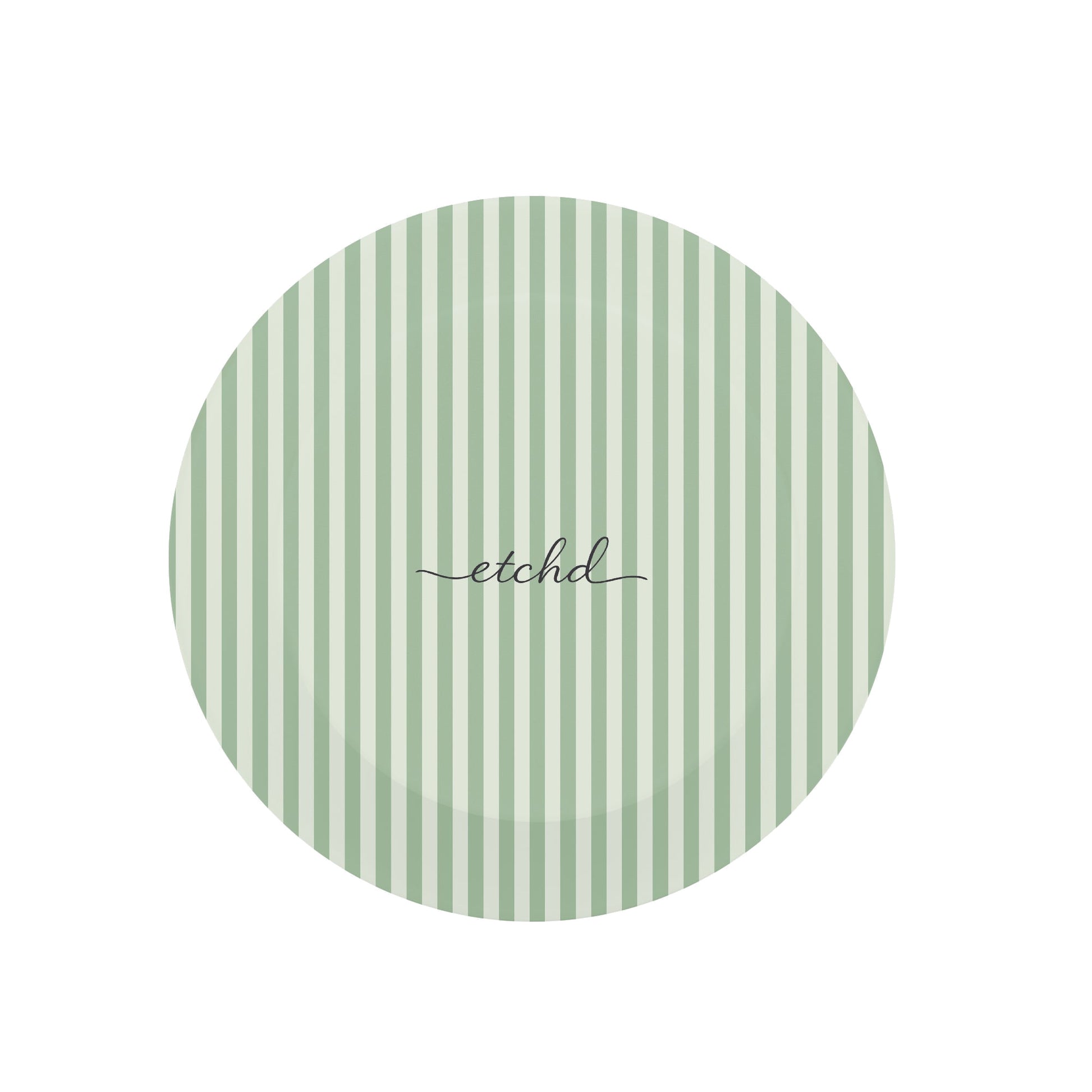 Sage & Cream Striped Phone Grip And Stand by etchd, view 2
