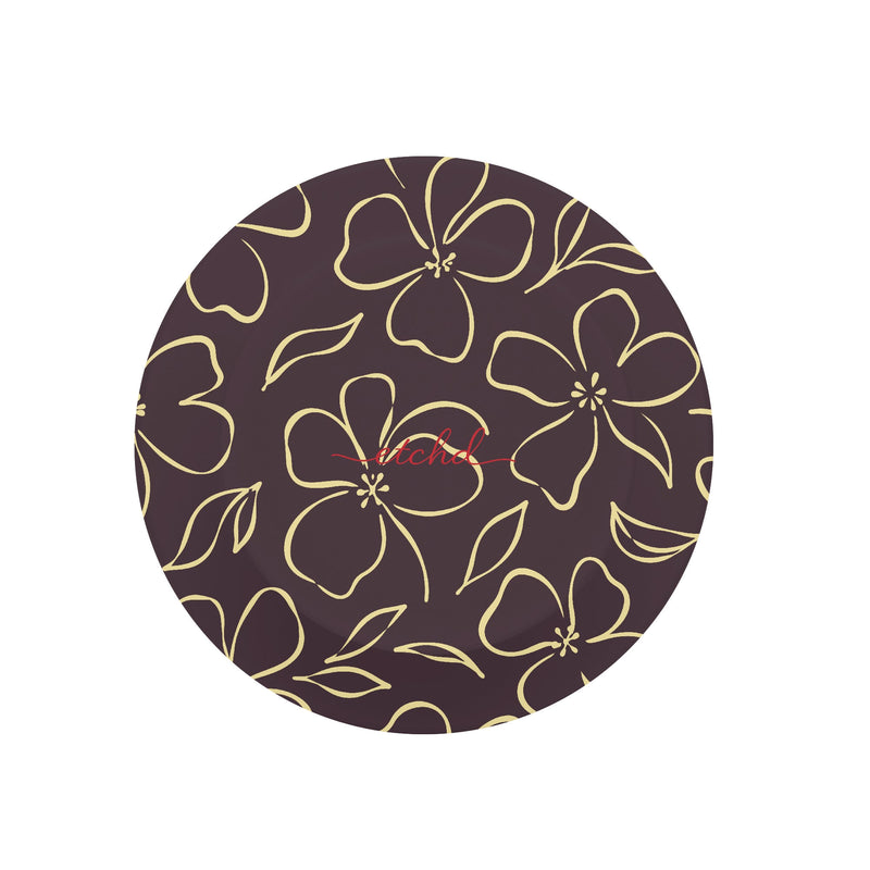 Plum & Butter Floral Anello e supporto per telefono-zoom-
