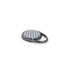 Blue & Cherry Polka Dot Phone Ring Holder by etchd, view 2