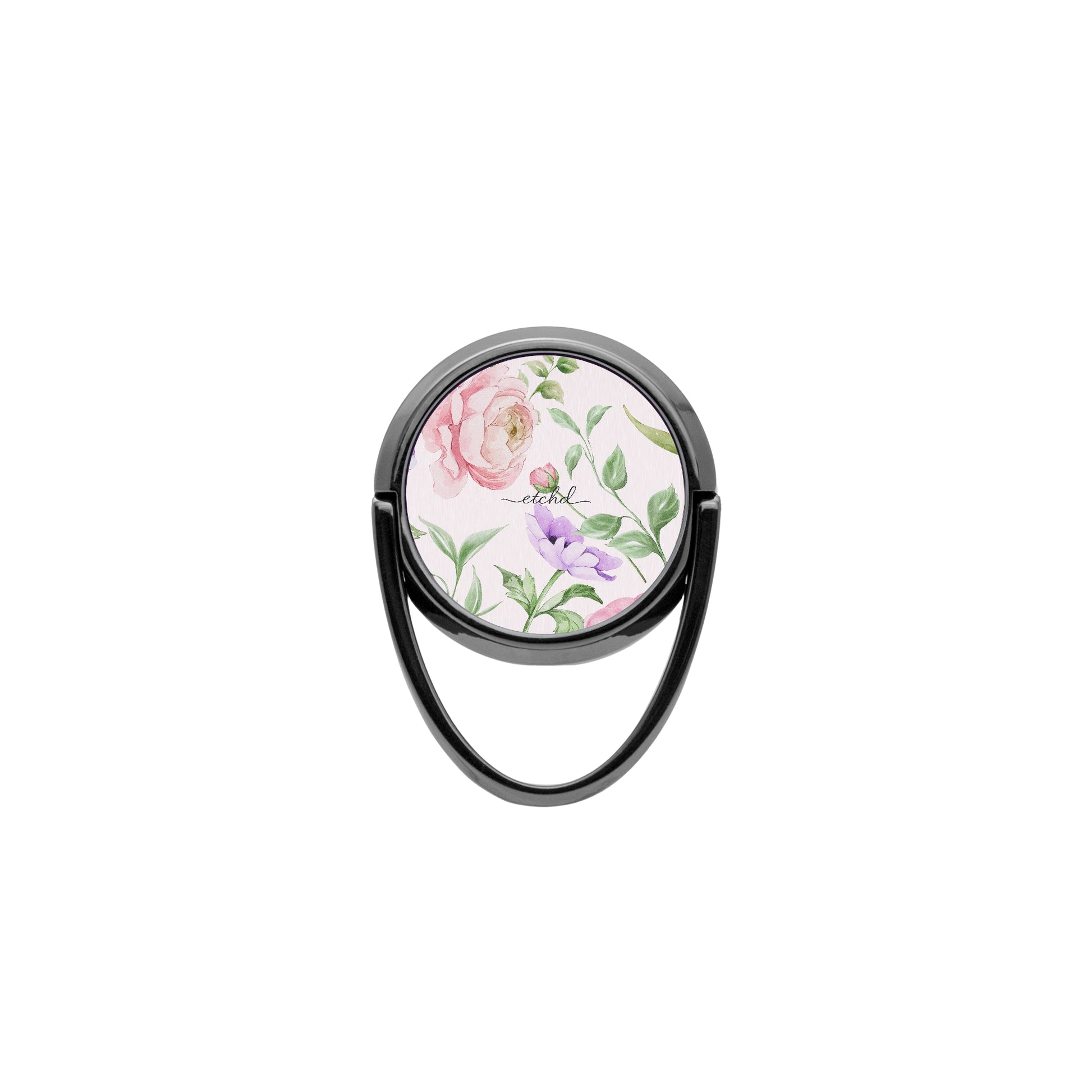 Peony Bloom Phone Ring Holder by etchd, view 4