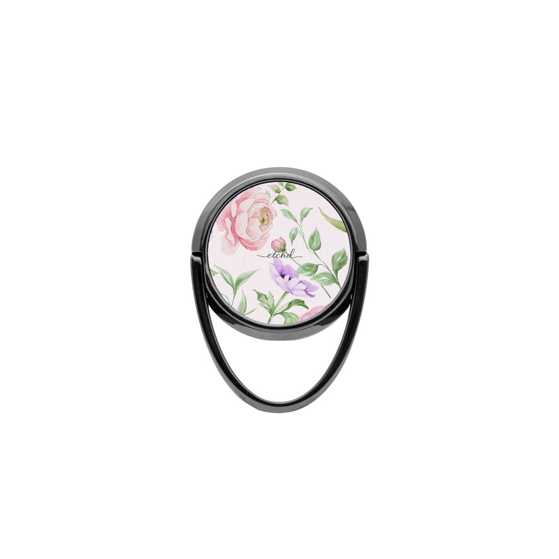 Peony Bloom Phone Ring Holder-zoom-