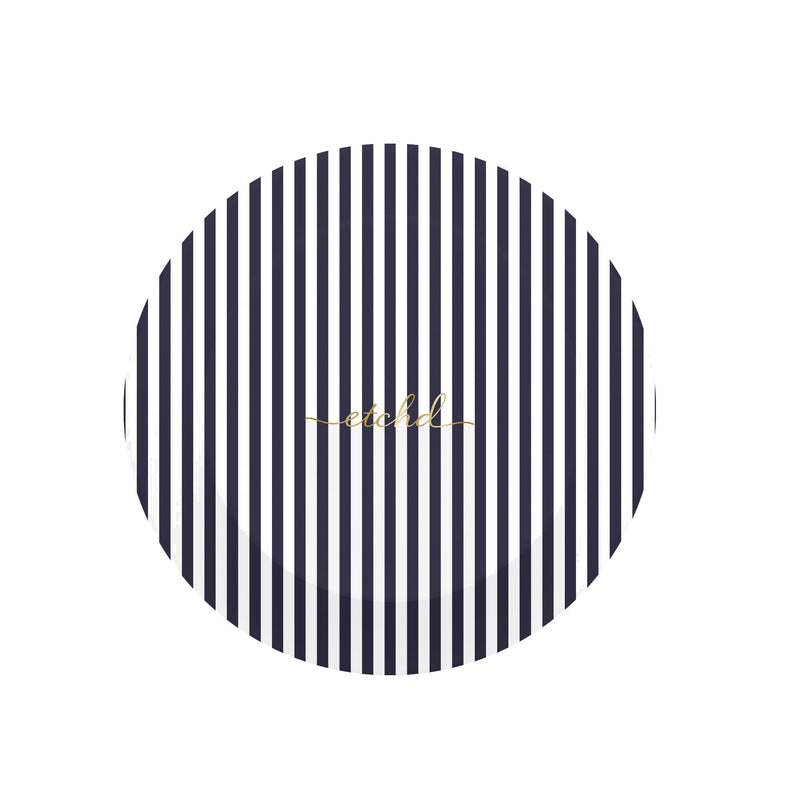 Navy And White Phone Grip And Stand-zoom-