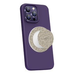 Neutral Floral Phone Grip And Stand by etchd, view 3
