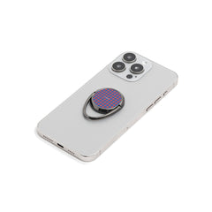 Cobalt & Poppy Gingham Phone Ring Holder by etchd, view 6