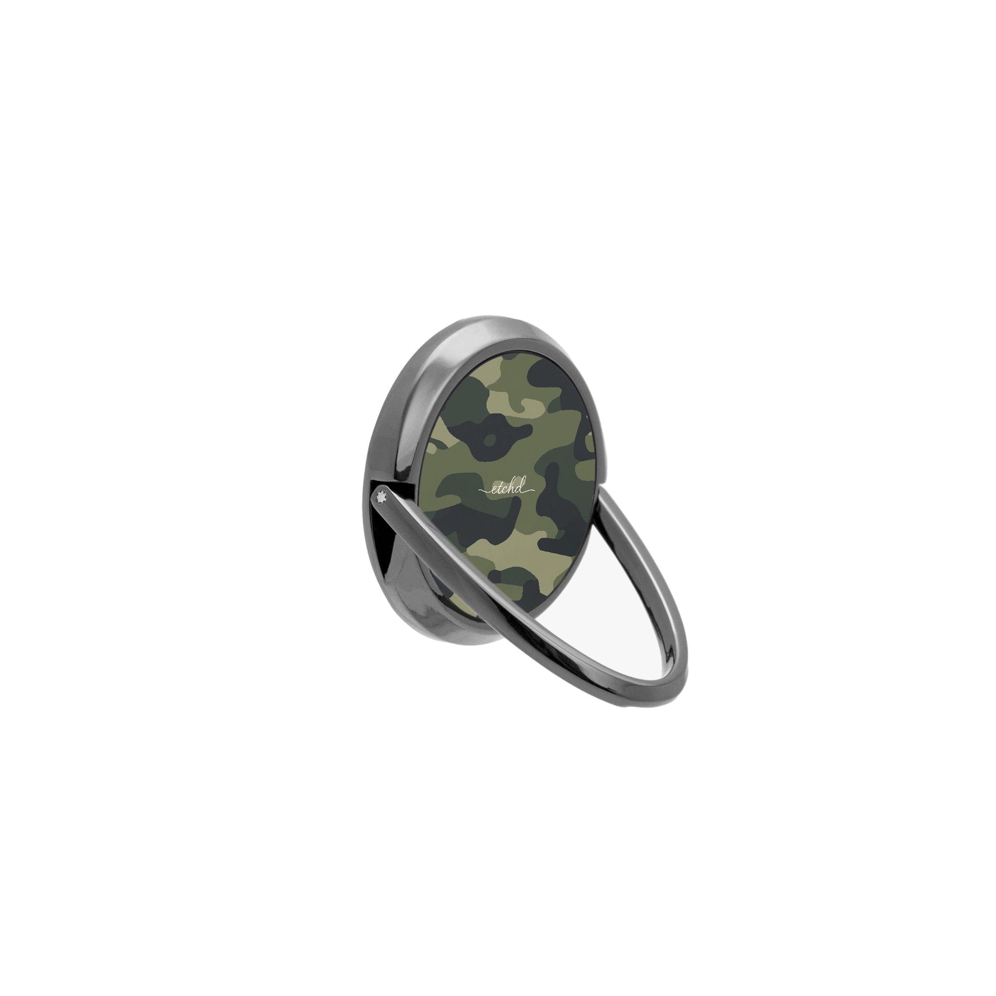 Green Camo Phone Ring Holder by etchd, view 8