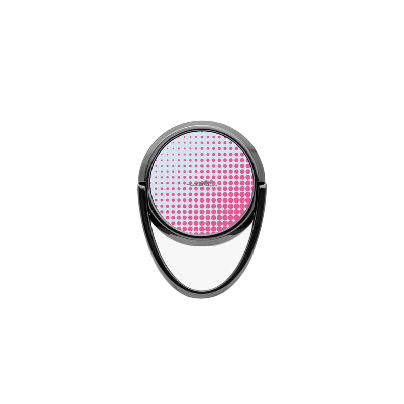 Bubblegum Halftone Handy Ring-Halterung-zoom-