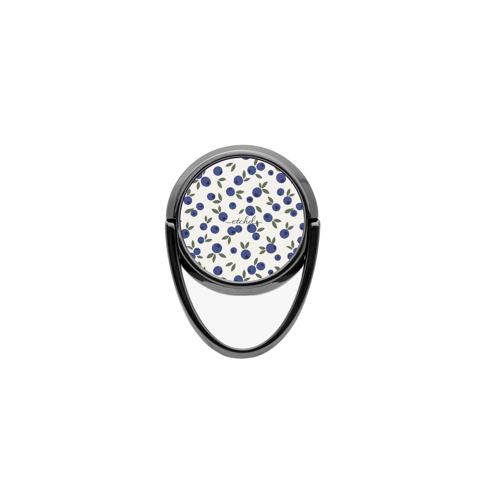 Blueberry Phone Ring Holder by etchd, view 4