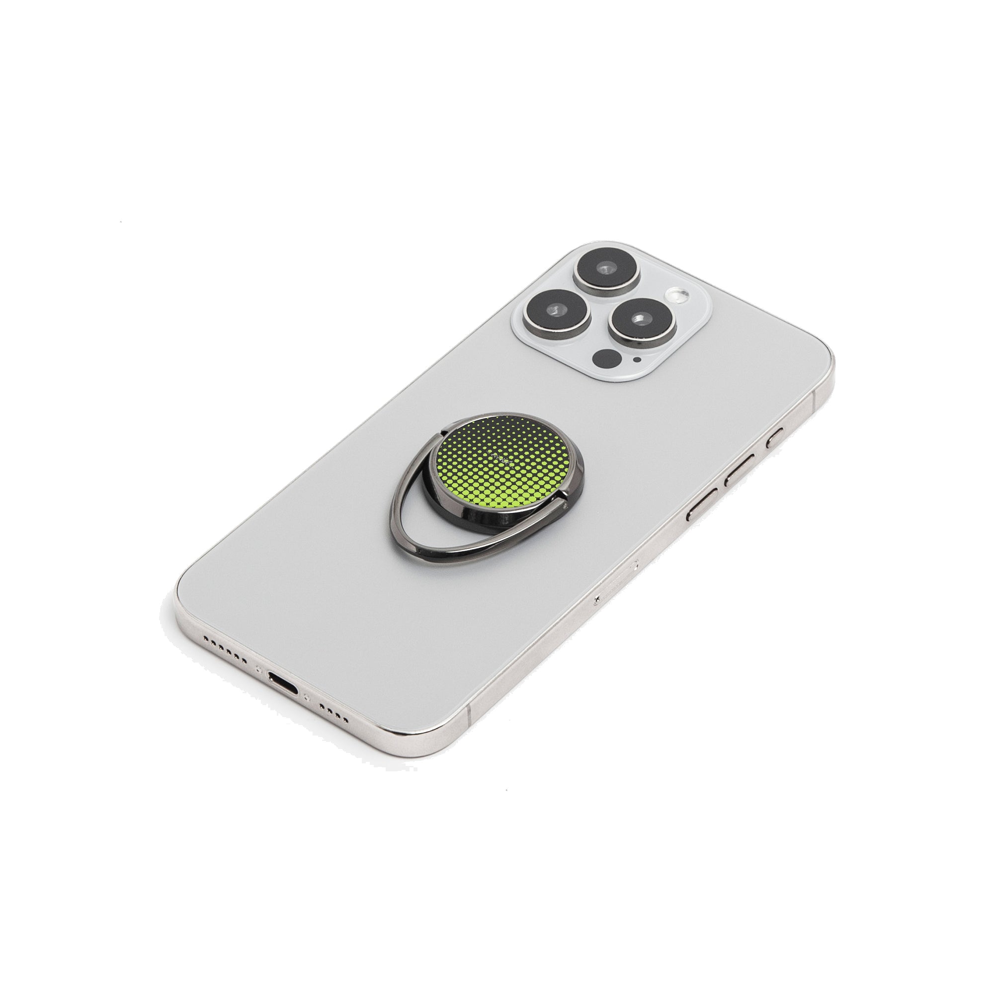 Acid Halftone Phone Ring Holder by etchd, view 6